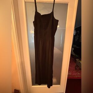 Old Navy black comfy maxi dress